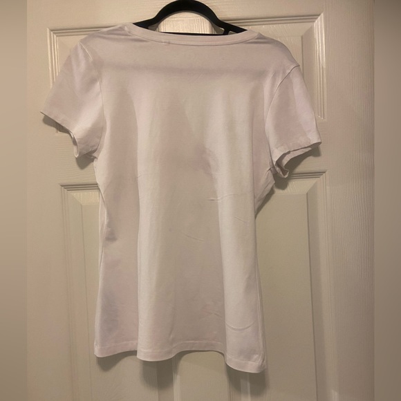 White Guess Bling T-shirt - Picture 2 of 5